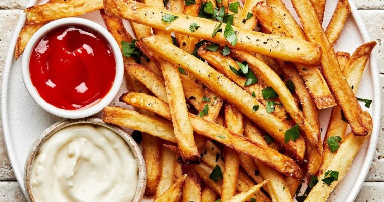 🍟 Crispy AirFryer Fries (15 Minutes, No Oil)